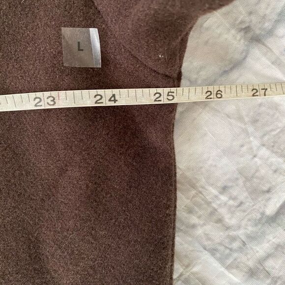 Express men L new with tags quarter zip Longsleeve pullover brown - Picture 11 of 11